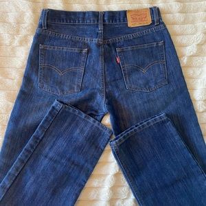 Levis dark denim jeans brand new - Size 29 but fit small